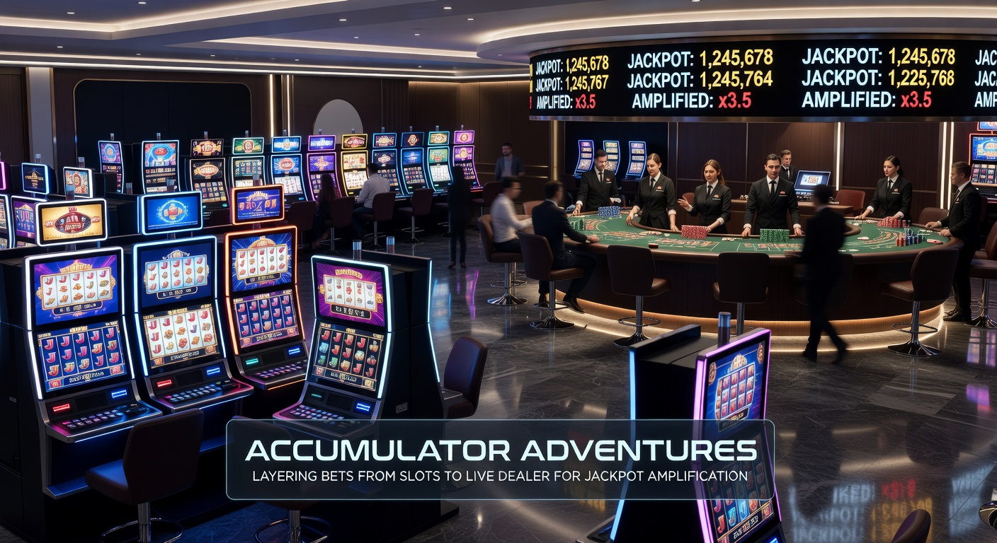 Dynamic scene of a live dealer roulette wheel spinning with overlaid slot symbols and rising jackpot meters, representing seamless bet transitions