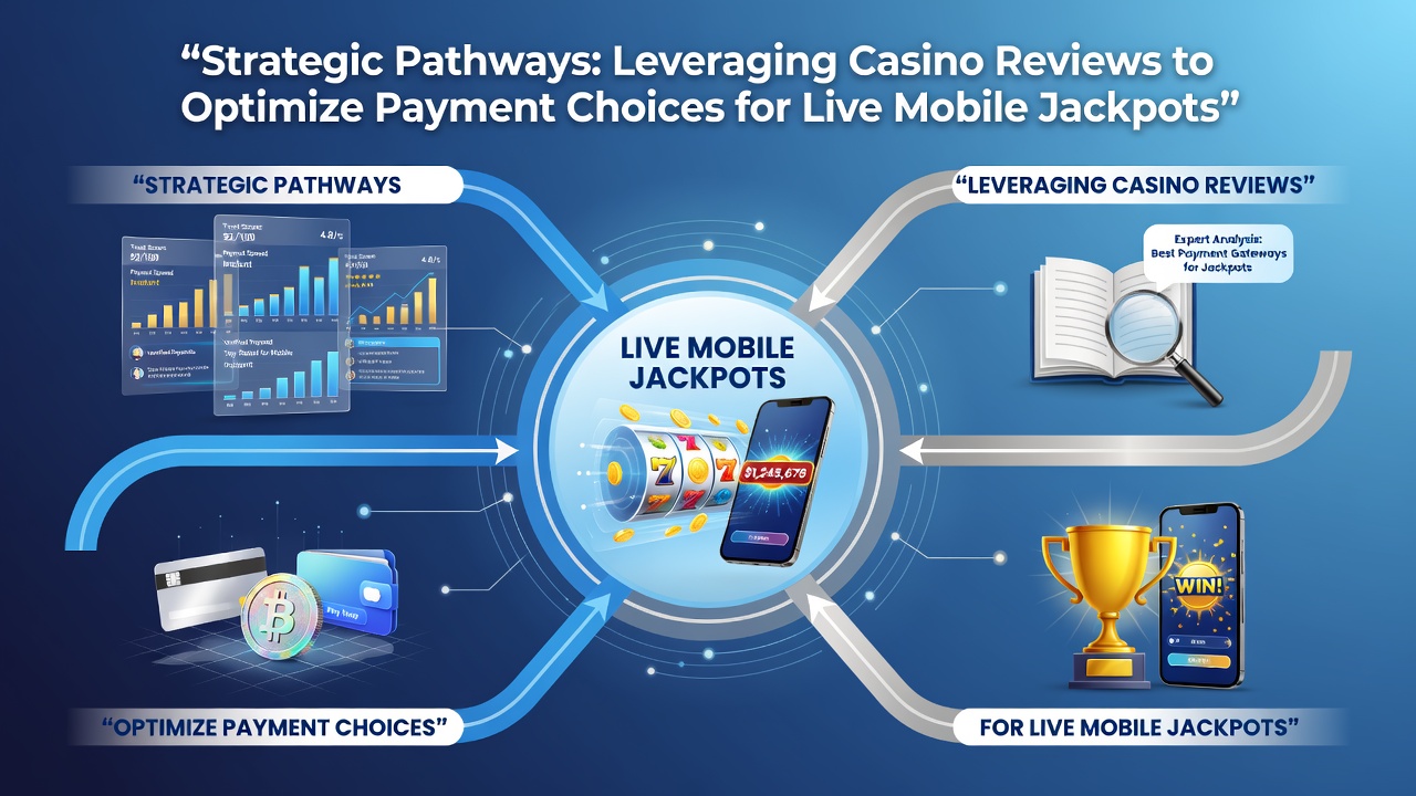 Comparison charts from casino review sites showing payment speed metrics for mobile jackpot play